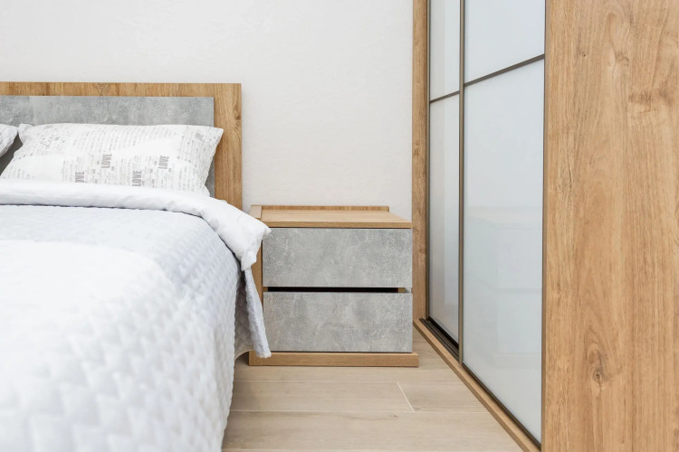 Фотография номера квартиры Квартира на сутки Парк Челюскинцев Метро в шаговой доступности Кухня объединена с жилой зоной Отдельная спальня Wi-Fi Самозаселение