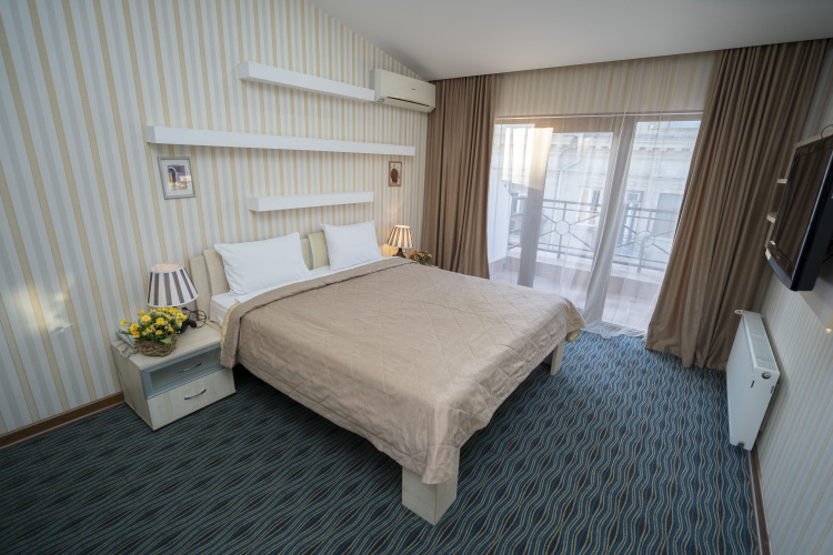 Standard Double room with balcony and with view