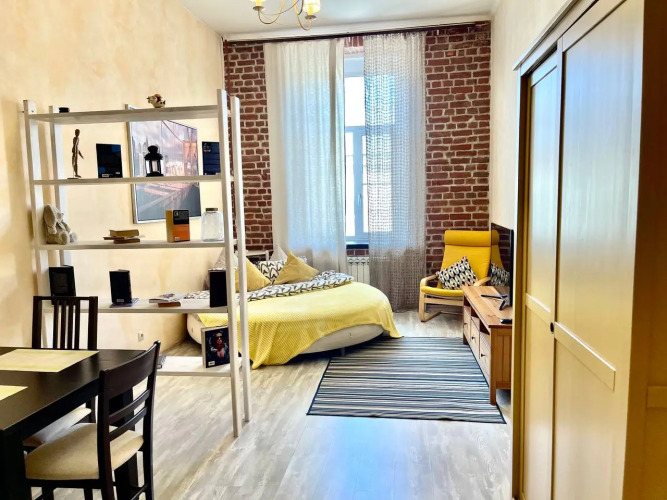 Фотография номера квартиры Апартаменты Лофт студия на Петроградке