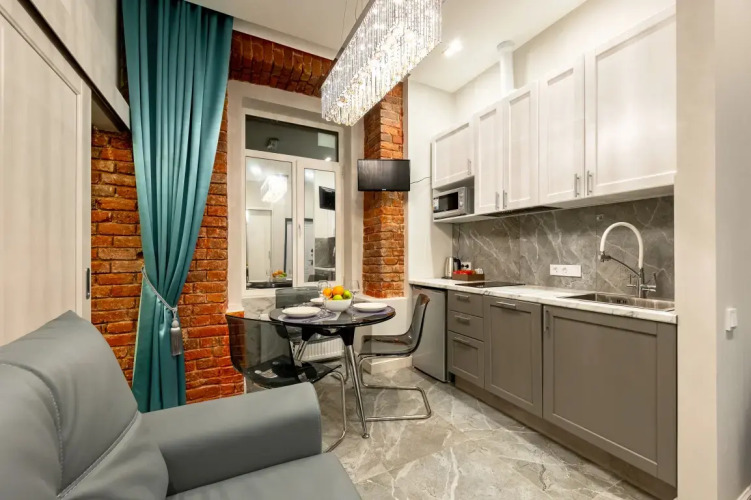 Фотография номера квартиры Апартаменты Комфорт Дом в Самом Сердце Санкт Петербурга