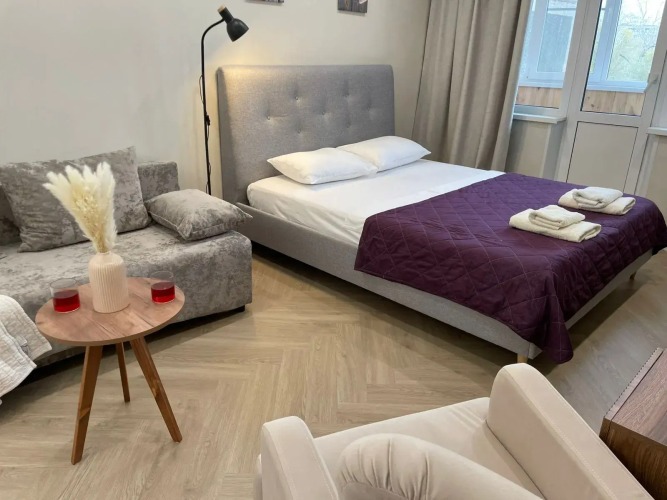 Фотография номера квартиры Квартира ОтличныйДень рядом с ЖД вокзалом и Авророй