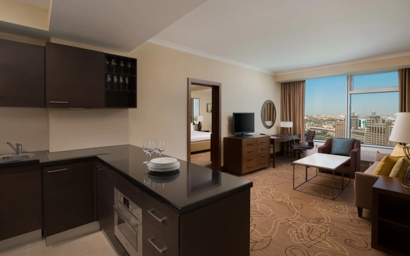 Extended Stay with Kitchen Double Suite with view