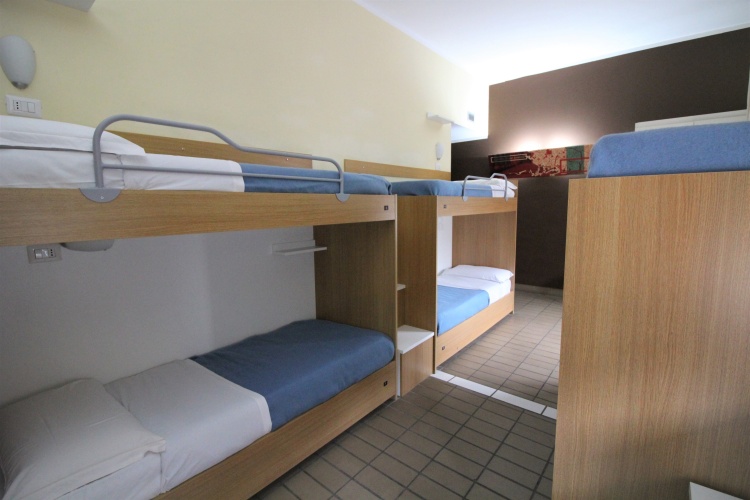 Bed in Dorm with view