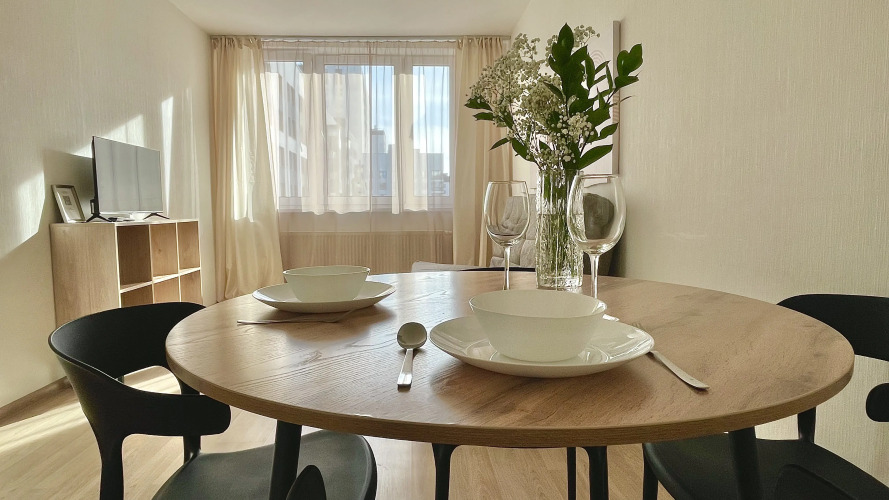 Фотография номера квартиры Апартаменты Арена Авто в микрорайоне Солнечный