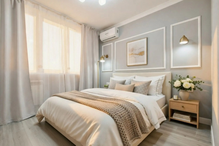 Фотография номера квартиры Апартаменты Комфортные от DoMino в Центре ЖК Белый Ангел