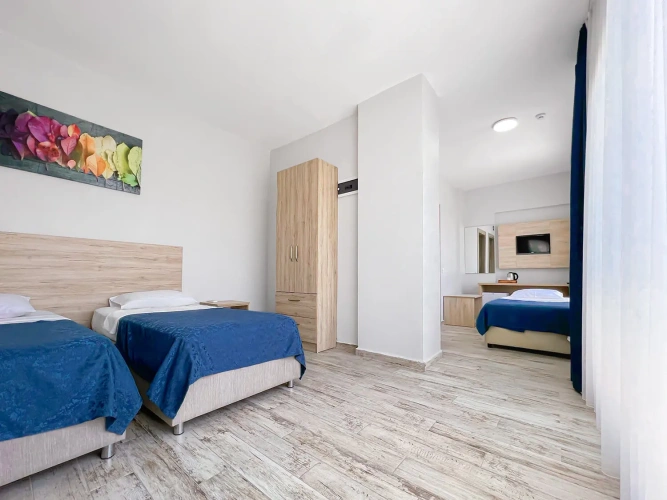 Economy Double Family room with garden view