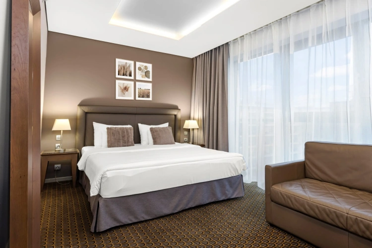 Executive with Single Sofa Bed Double room
