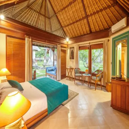 Deluxe Double Villa with balcony and with garden view