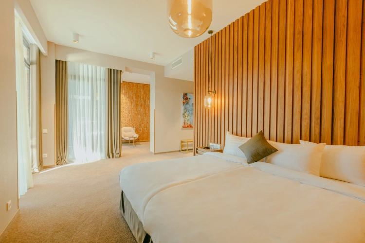 Superior Double room with balcony and with view