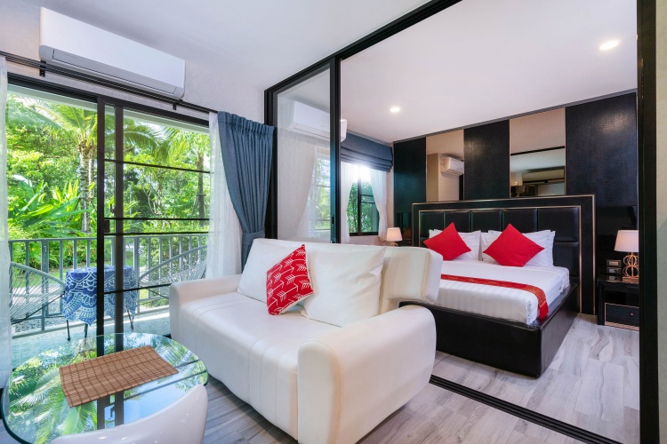 Deluxe Double room with balcony and with view