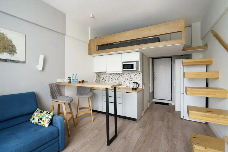 Фотография номера квартиры Апартаменты BestFlat24 Двухуровневые Ботаническая 41