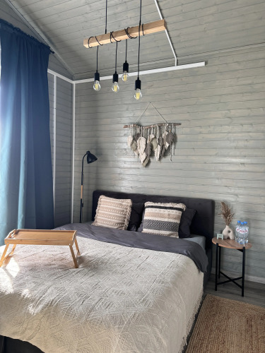 Фотография номера Коттеджа Частный дом Уютный дом в стиле барнхаус, с сауной, недалеко от реки