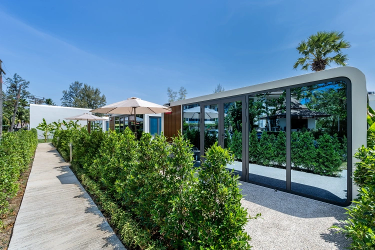 Comfort Double Bungalow with garden view