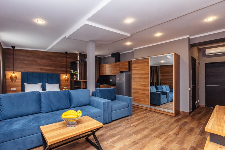 Фотография номера квартиры Апартаменты Синий Фрак