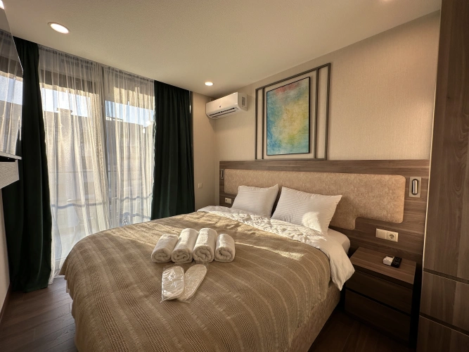 2 Bedrooms Superior Family room with balcony and with partial sea view