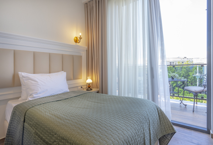 Standard Double room with balcony and with view