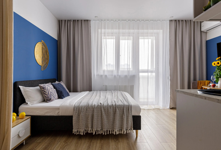 Фотография номера квартиры Квартира Океан Дизайнерская Стильная