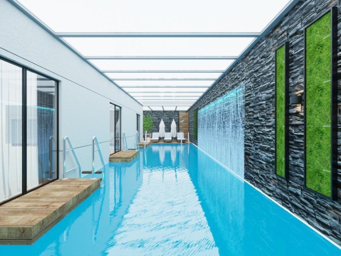 Standard Double room with pool view