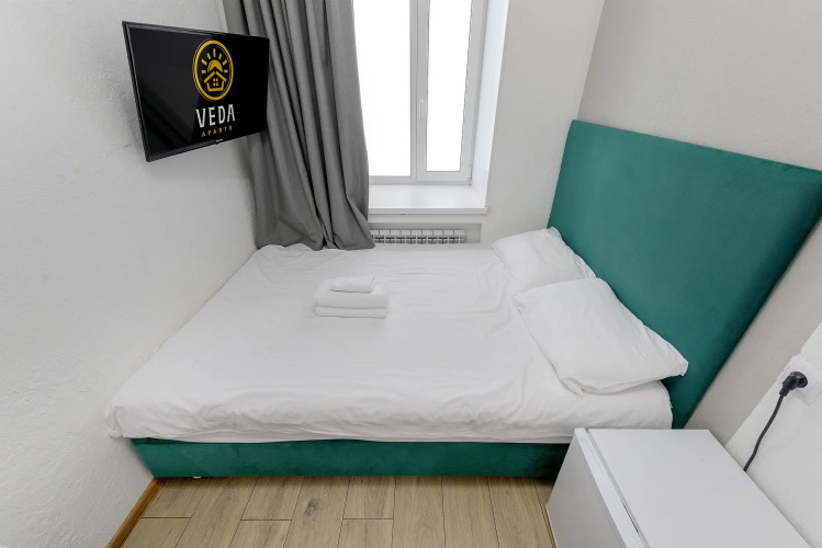 Фотография номера квартиры Апартаменты (№5) с двуспальной кроватью 140Х195 на Ольминского