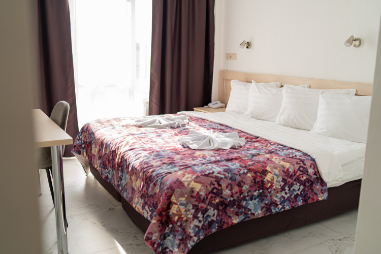 2 Bedrooms Superior Quadruple room with balcony and with mountain view