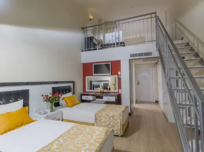 2 Bedrooms Family Duplex room with balcony