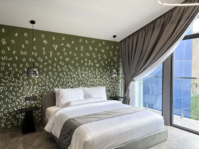 2 Bedrooms Quadruple Villa with balcony and with city view