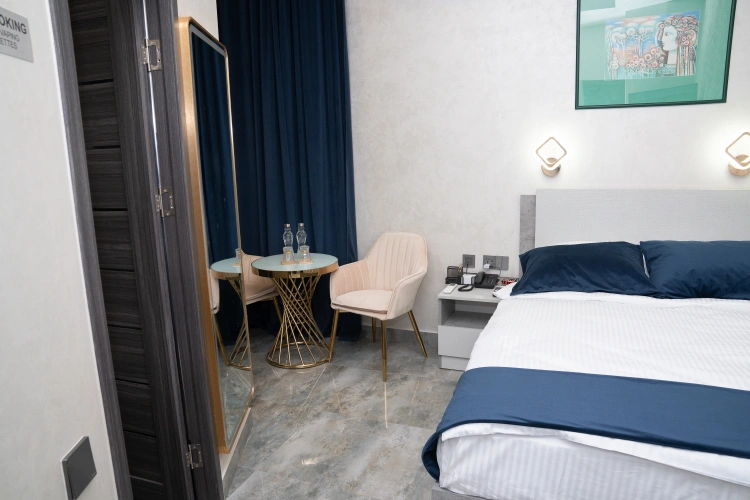 Classic room with city view