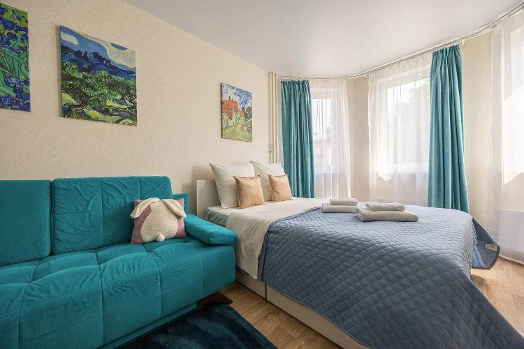 Фотография номера квартиры Квартира Уютная Рядом Тц Небо