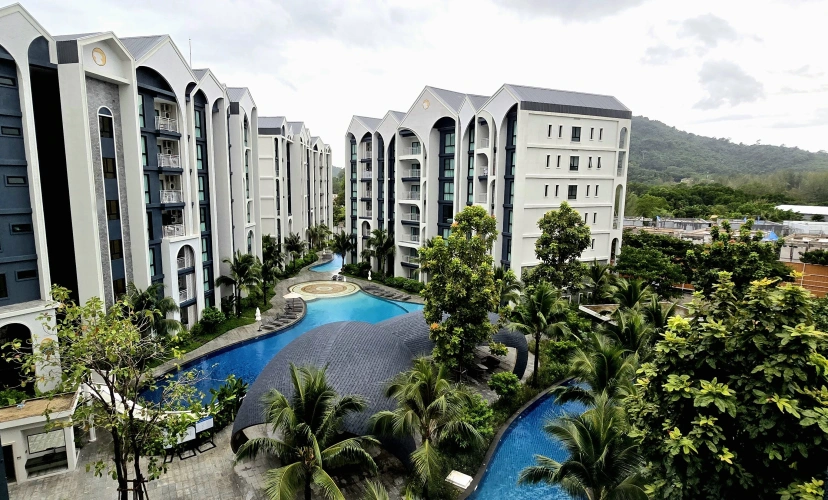2BR · Direct Pool Access Naiyang beach 400m Flat