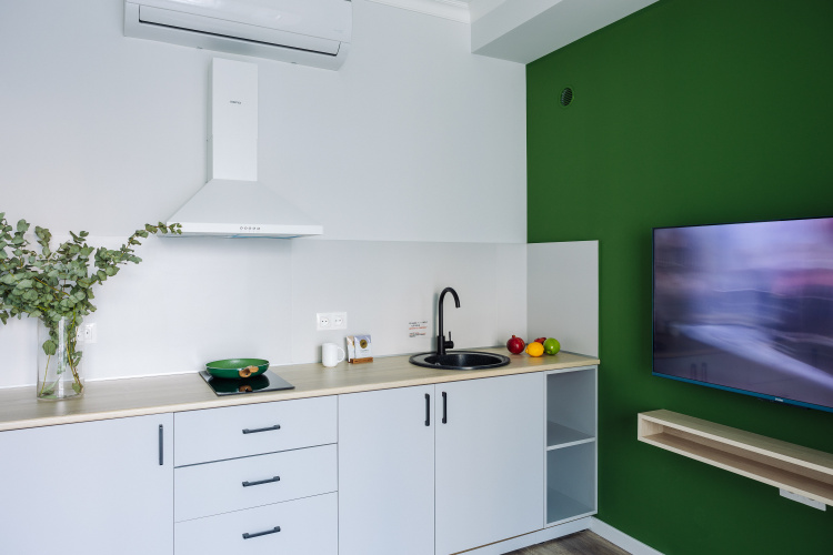 Double Apartment with balcony and with view