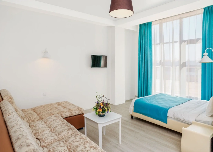 Standard Double room with balcony and with sea view