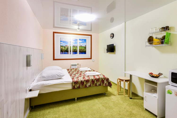 Фотография номера гостиницы АКВАРЕЛЬ на Монтажной