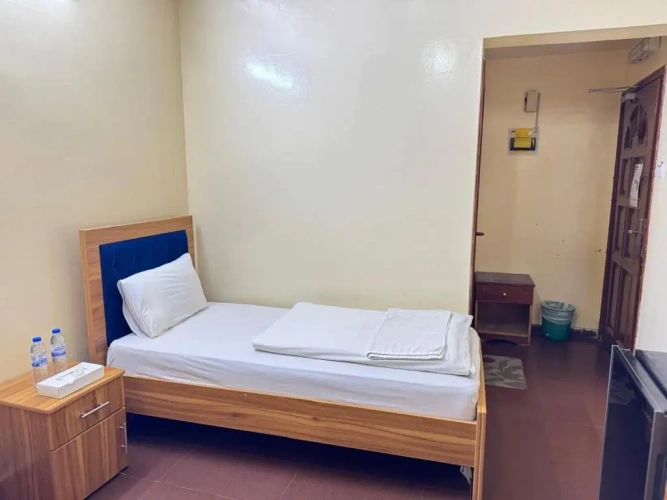 Standard Twin room with balcony and with city view