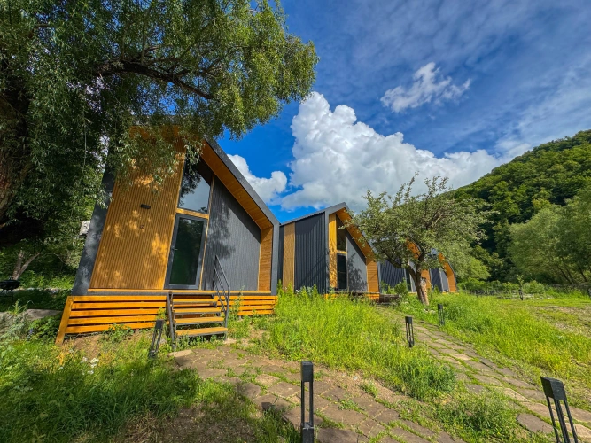 Standard Double Cottage with balcony and with view
