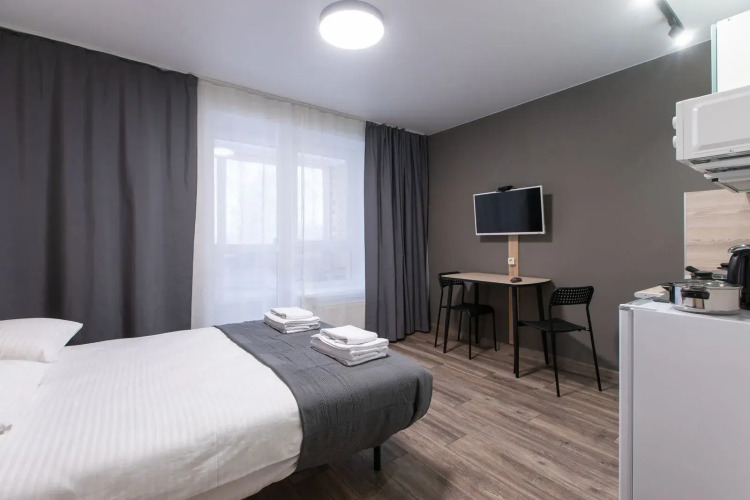 Фотография номера апарт отеля Тетрис