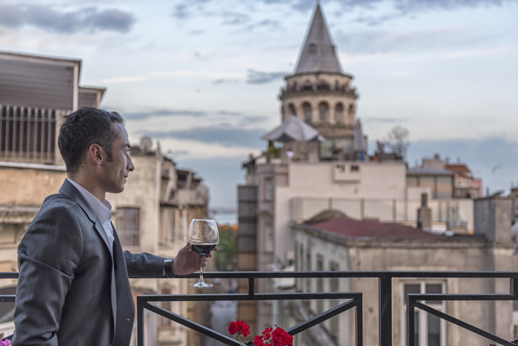 Tower Suite with balcony and with view