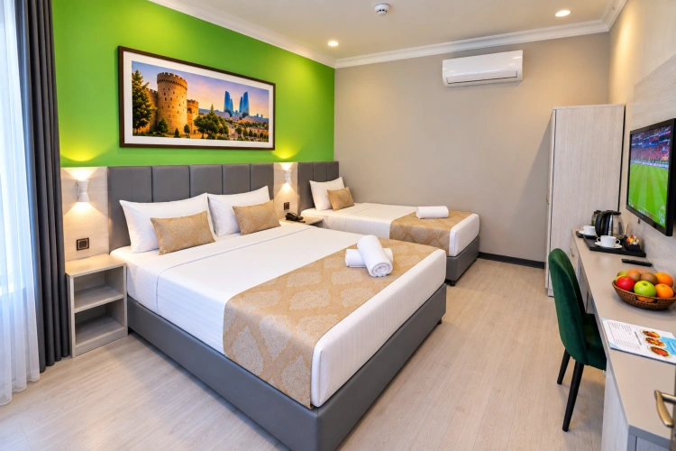 Guest rooms