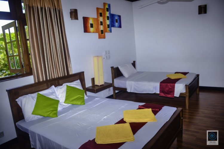 Standard Triple room with balcony and with view