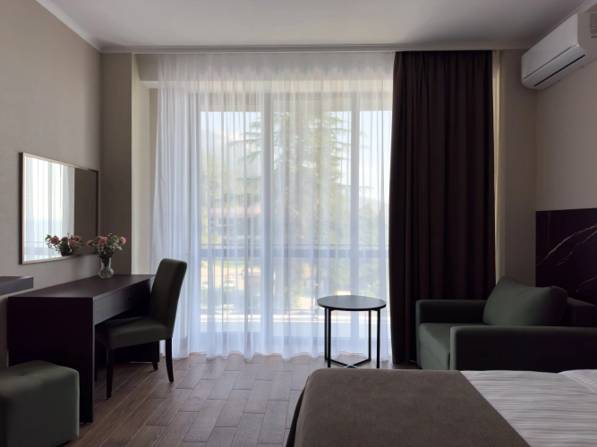 Standard Double room with balcony and beachfront