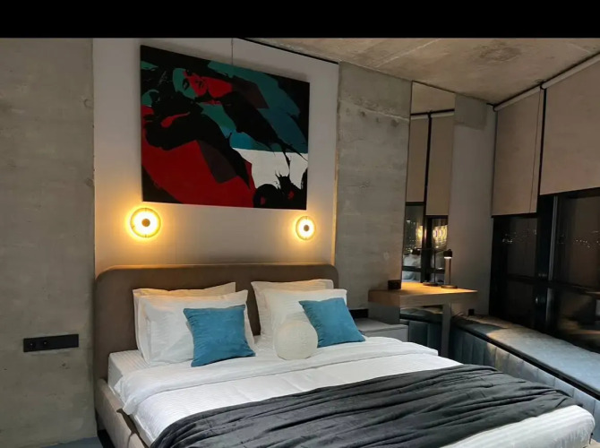 Фотография номера квартиры Апартаменты Видовые VEROM с выходом на набережную и парк Дельфин ЖК АTLANTIS