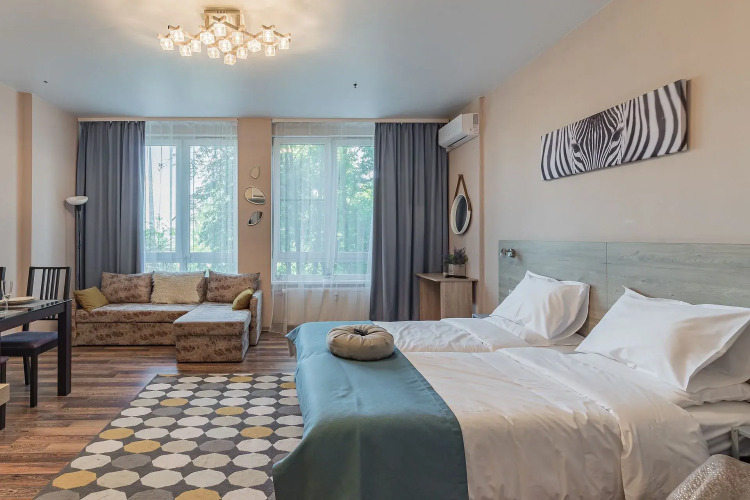 Фотография номера квартиры Апартаменты Просторные в Kм Tower Plaza 229