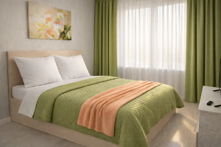 Фотография номера квартиры Апартаменты Монтана до 4 Чел на Возрождения 51 Пятница Сеть Посуточных Квартир