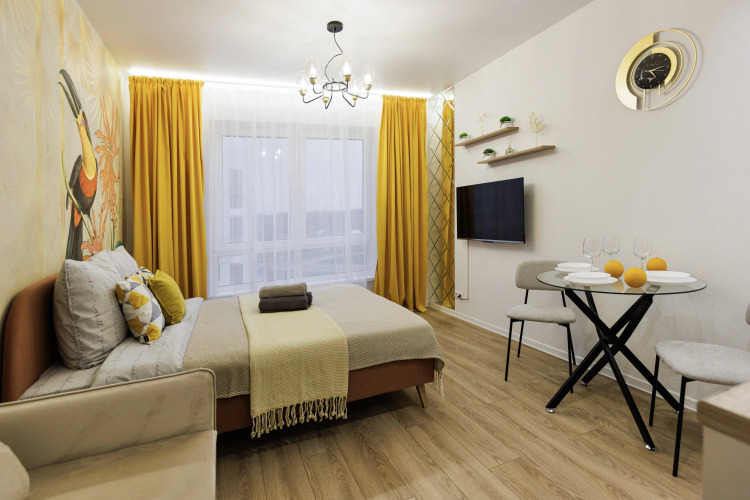 Фотография номера квартиры Квартира студия стильный дизайн