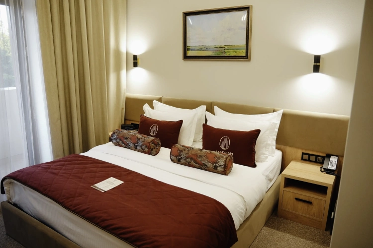Standard Double room with balcony and with city view
