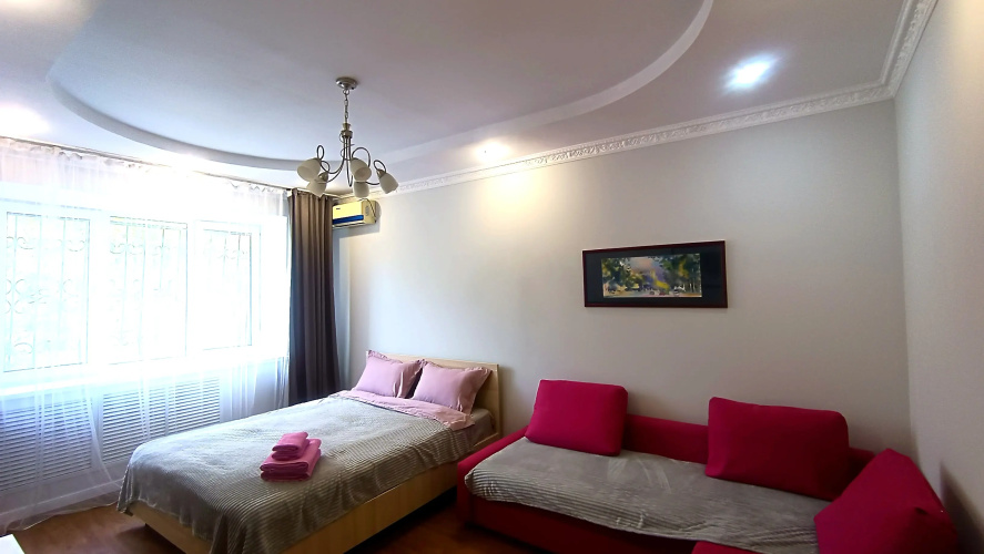 Фотография номера квартиры Апартаменты Cozy Nearby Alatau Metro Station