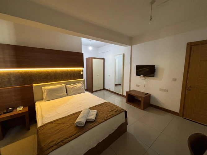 Standard room with balcony and with garden view