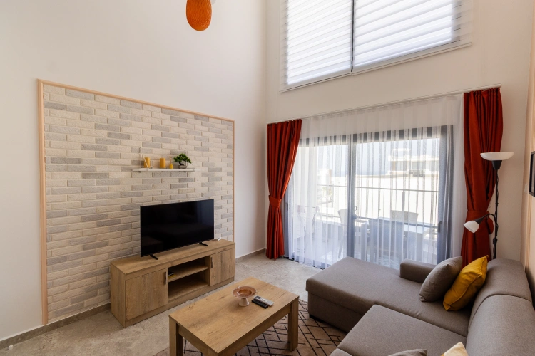 1 Bedroom Double Apartment with balcony and with view
