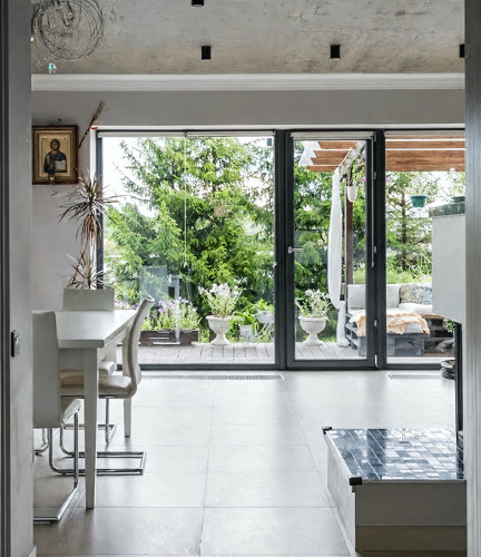 Фотография номера Коттеджа Частный дом cтильный уютный с камином на берегу реки