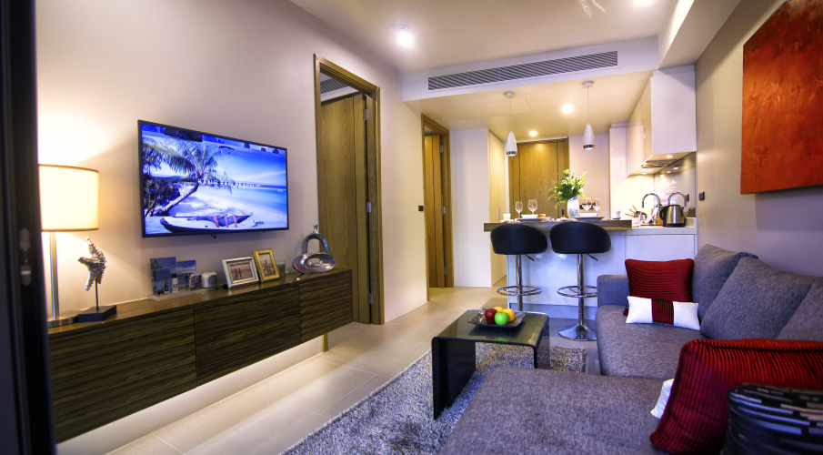 1 Bedroom Apartment with balcony and with view