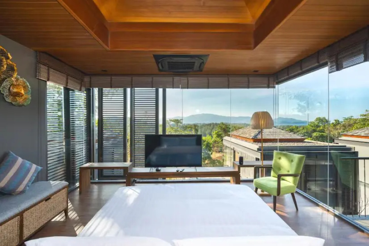 1 Bedroom Double Villa with balcony and with garden view